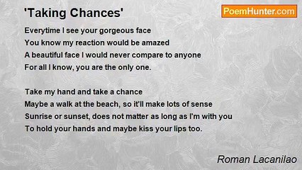 Roman Lacanilao - 'Taking Chances'
