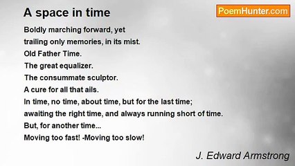 J. Edward Armstrong - A space in time