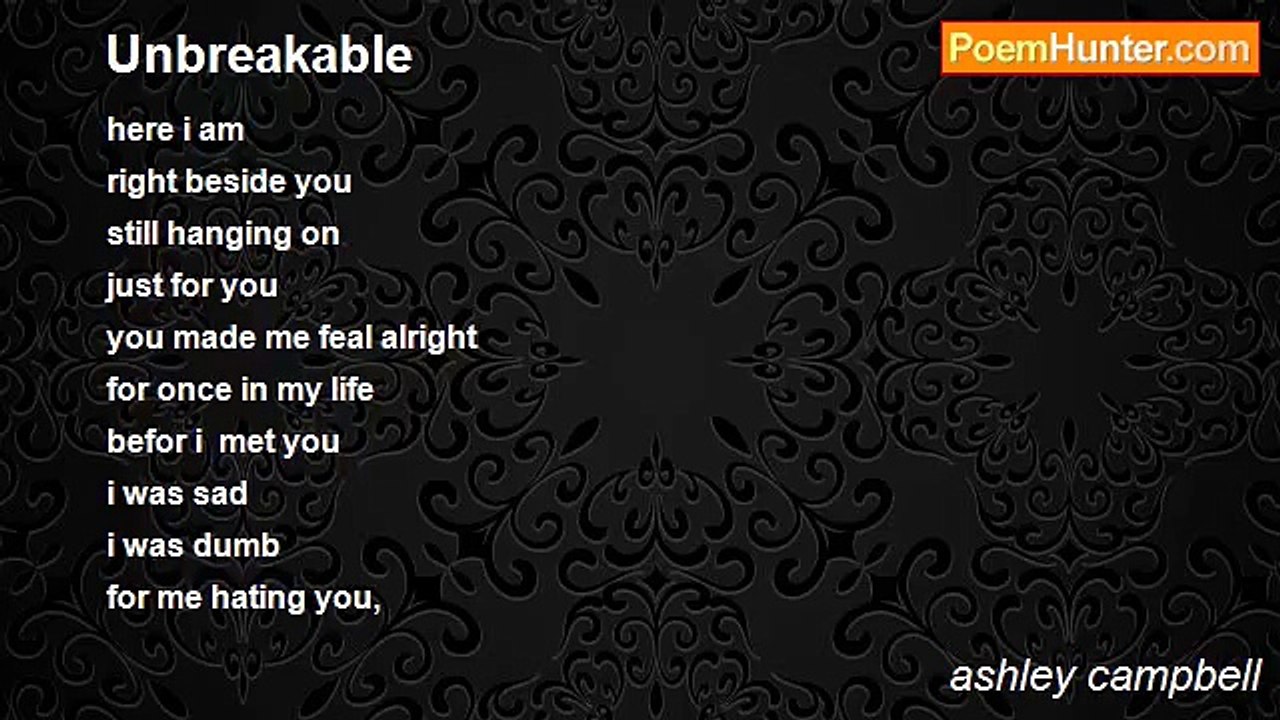 ashley campbell - Unbreakable