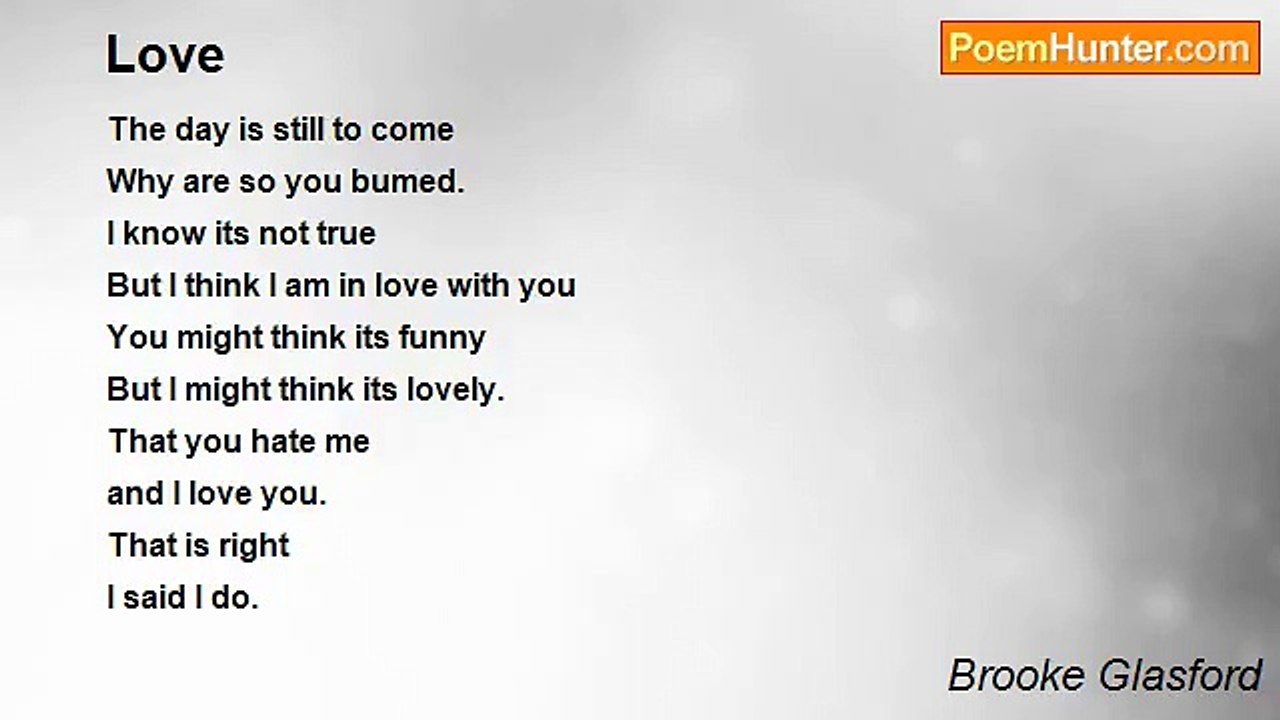 Brooke Glasford - Love