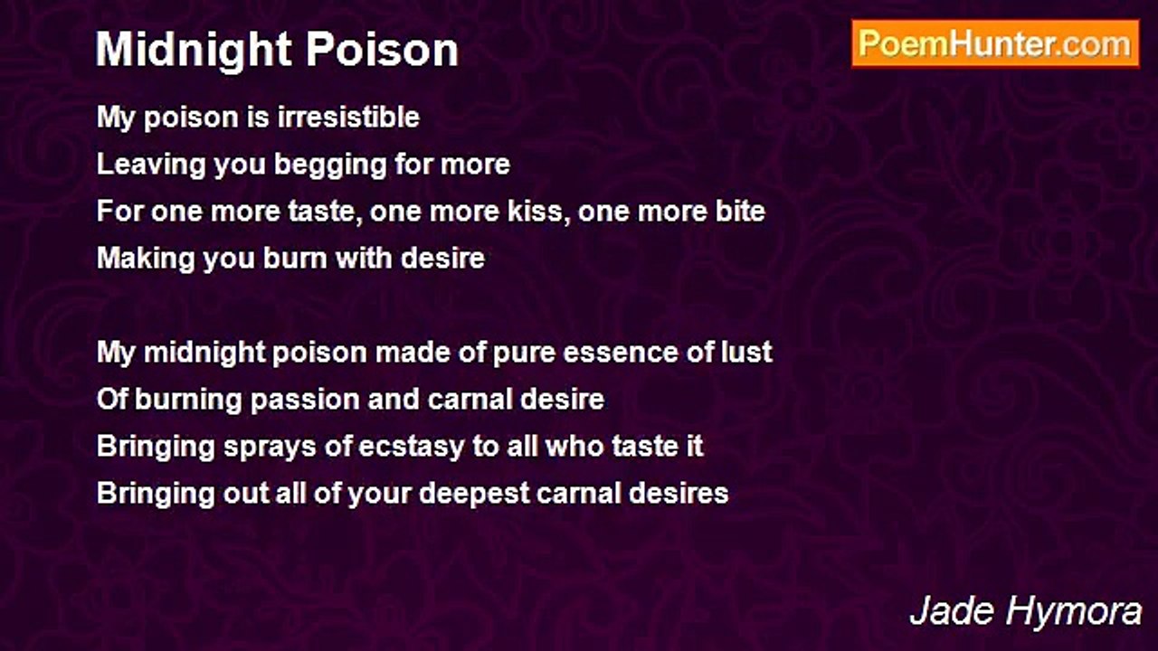 Jade Hymora - Midnight Poison