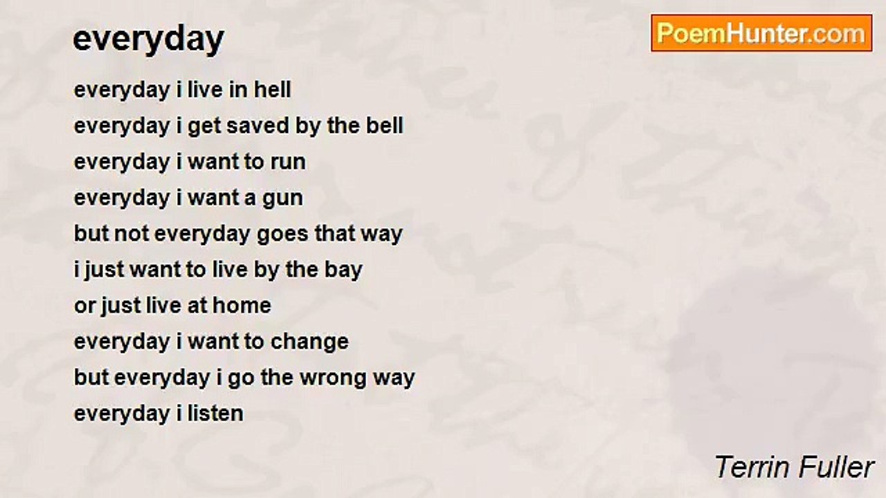 Terrin Fuller - everyday