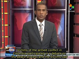 Victims of Colombia's armed conflict demand better law enforcemnt