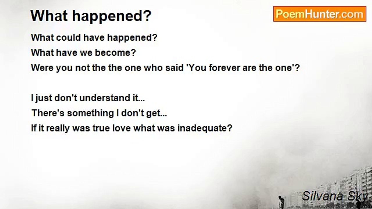 Silvana Sky - What happened?