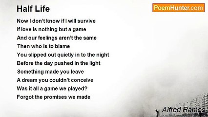 Alfred Ramos - Half Life