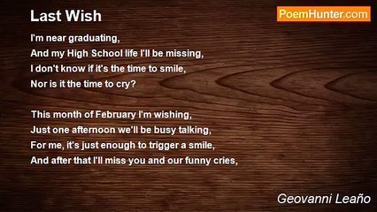 Geovanni Leaño - Last Wish