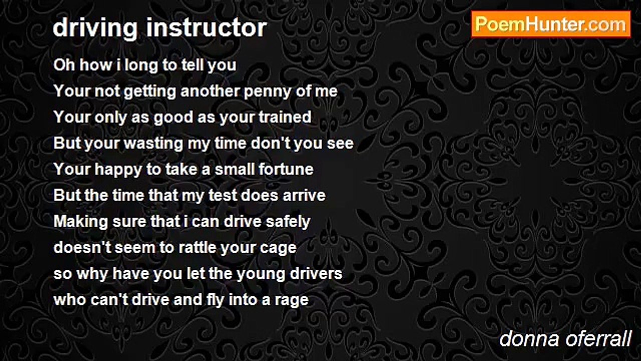 donna oferrall - driving instructor