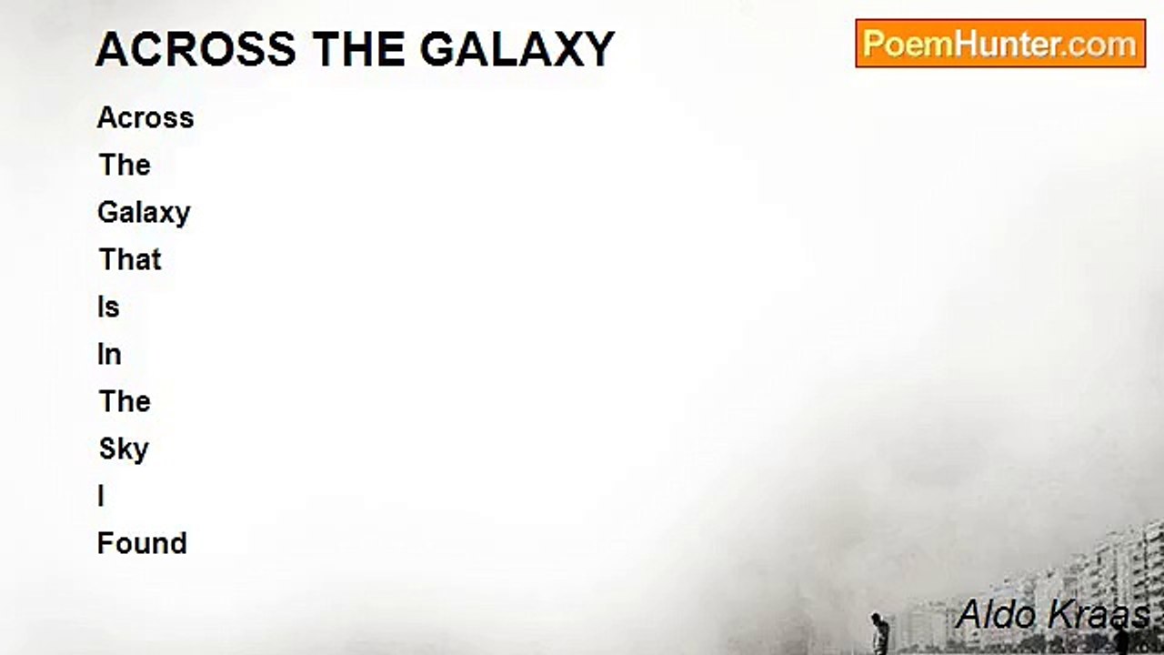 Aldo Kraas - ACROSS THE GALAXY