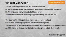 Francis Duggan - Vincent Van Gogh