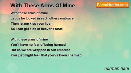 norman hale - With These Arms Of Mine