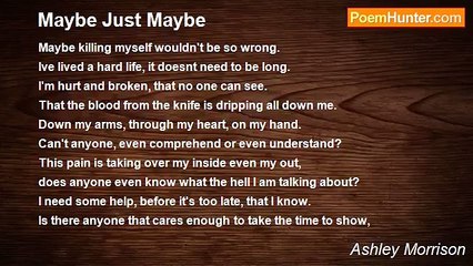 Ashley Morrison - Maybe Just Maybe