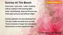 Linda Marie Van Tassell - Sunrise At The Beach