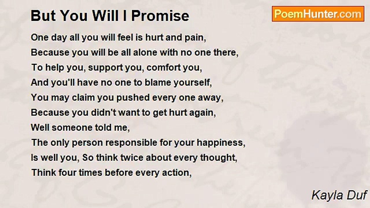 Kayla Duf - But You Will I Promise
