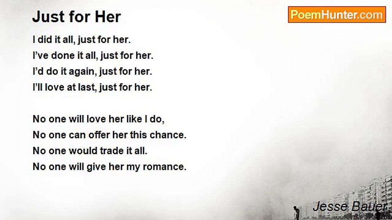 Jesse Bauer - Just for Her