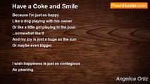 Angelica Ortiz - Have a Coke and Smile