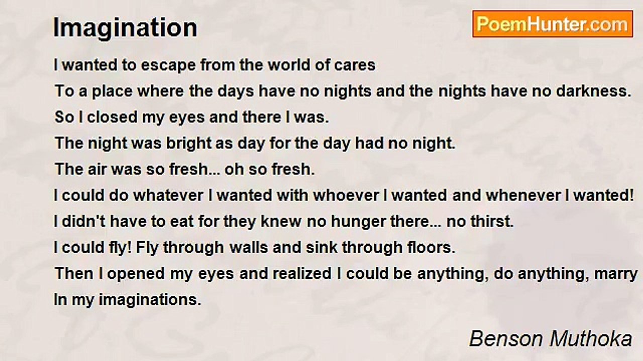 Benson Muthoka - Imagination