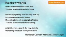 Morhardt Carmen Mencita Monoi Angel - Rainbow wishes