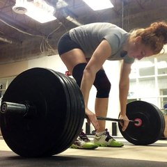 165 squat clean fail