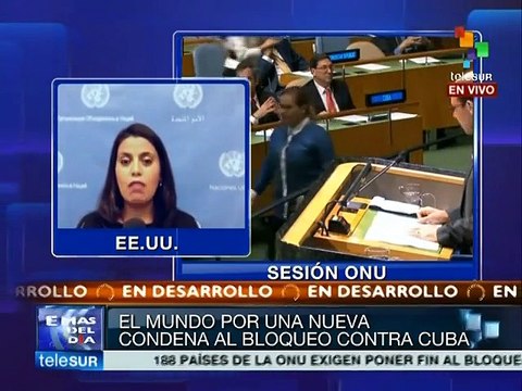 ONU vuelve a condenar bloqueo de EE.UU. a Cuba