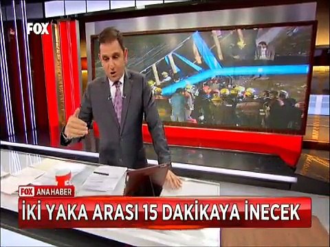 Avrasya Tüneli bitince İstanbul'un iki yakası 15 dakikaya inecek