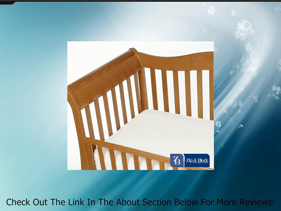 Zip and Block Anti-Allergen Crib Mattress Encasement