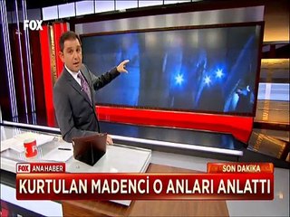 Karaman'da Su Basan ocaktan kurtulan madenci olay anını anlatıyor