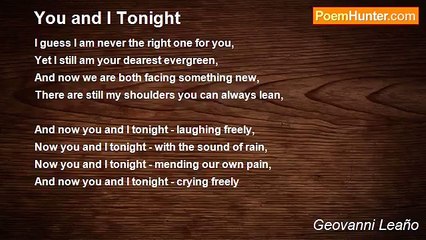 Geovanni Leaño - You and I Tonight