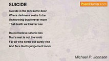 Michael P. Johnson - SUICIDE