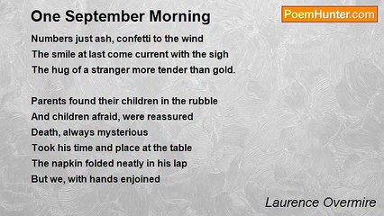 Laurence Overmire - One September Morning
