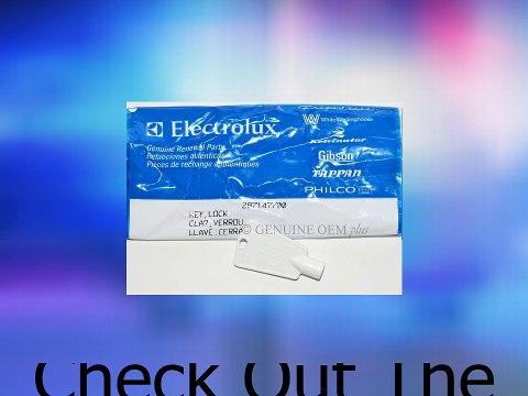 PART # 297147700 GENUINE FACTORY OEM ORIGINAL FREEZER DOOR KEY FOR FRIGIDAIRE AND ELECTROLUX