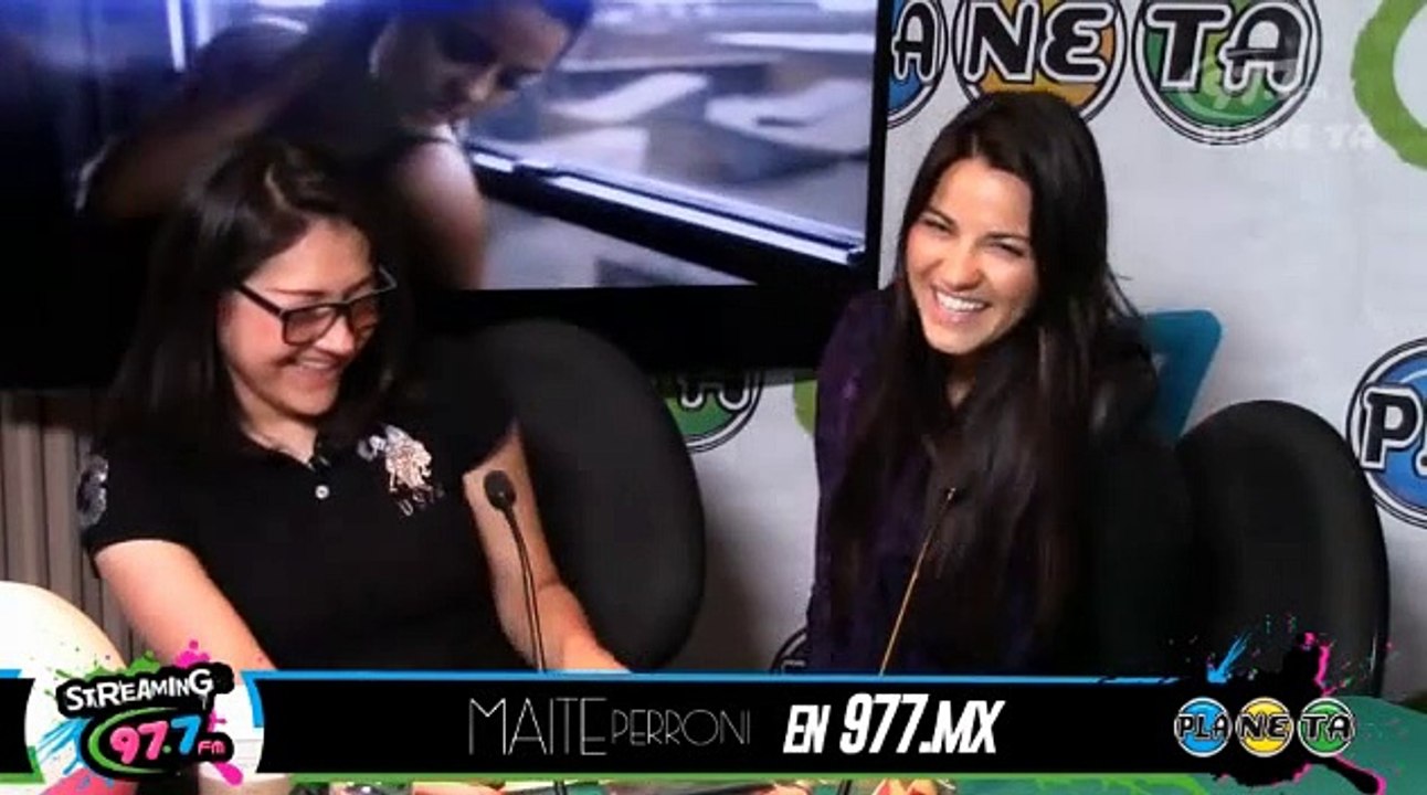 Maite Perroni en Streaming 977 (parte 3)