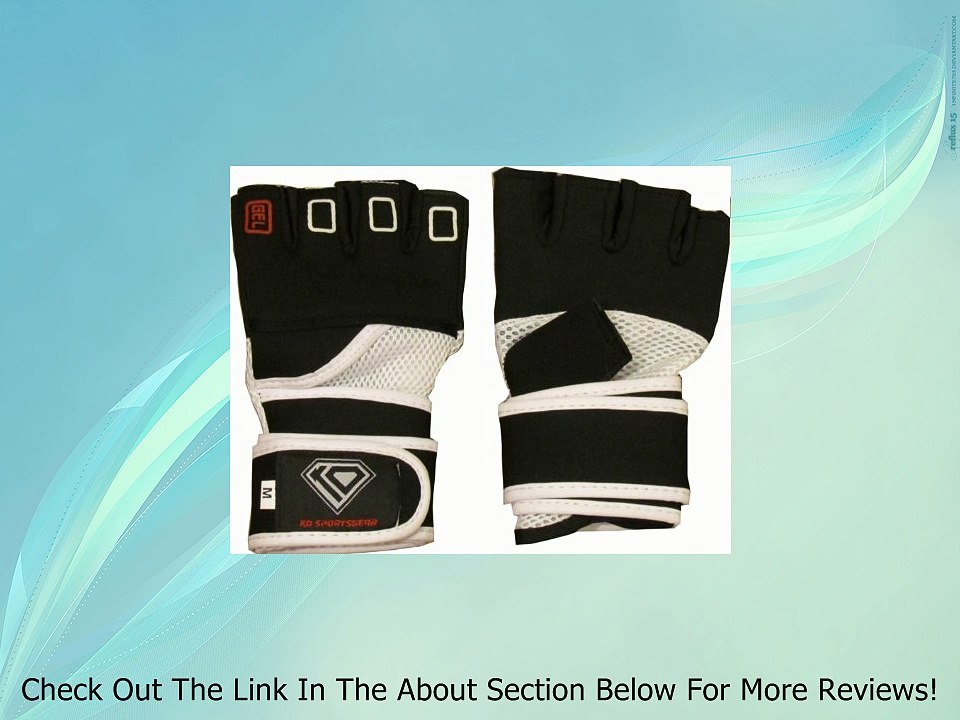KO Sports Gear Gloves Gel Wrist Wraps