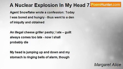 Margaret Alice - A Nuclear Explosion In My Head 7.10.2008