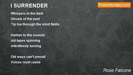 Rose Falcone - I SURRENDER