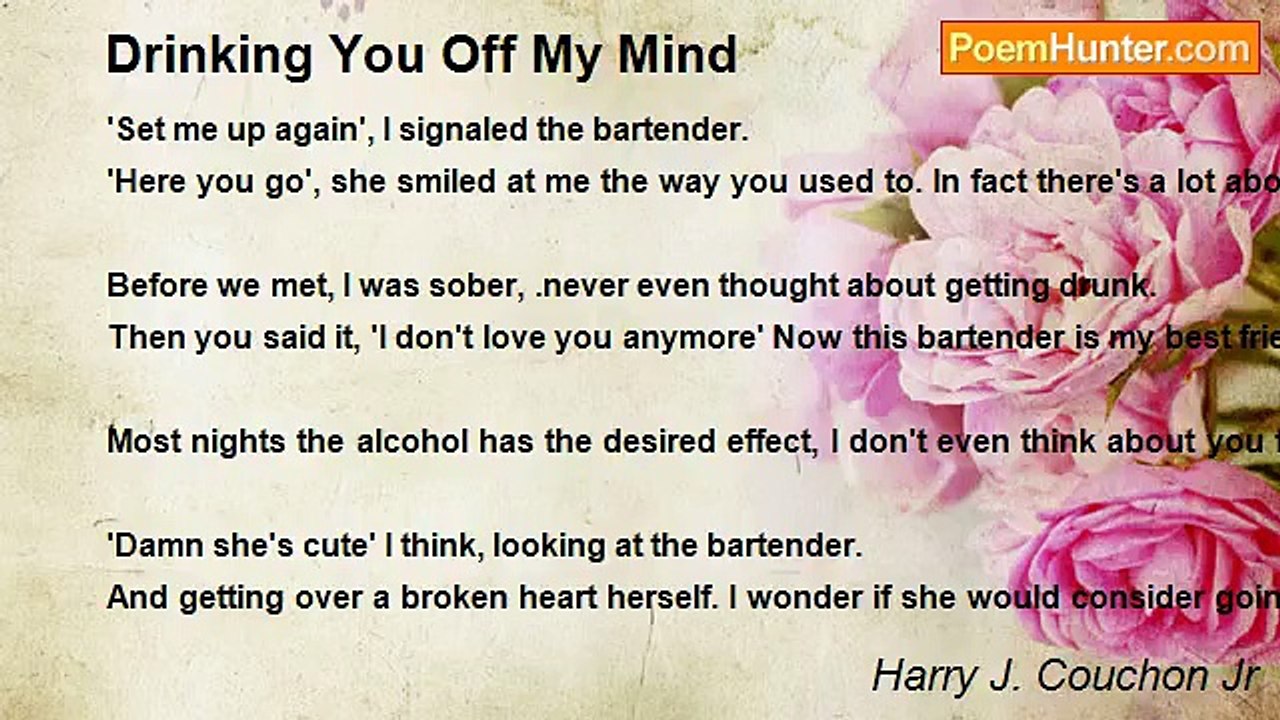 Harry J. Couchon Jr - Drinking You Off My Mind