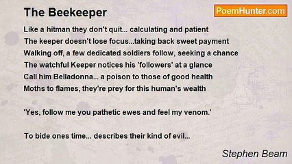 Stephen Beam - The Beekeeper