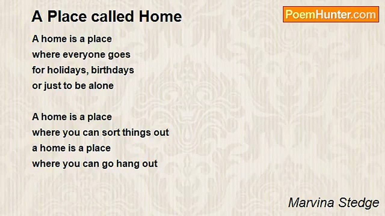 Marvina Stedge - A Place called Home