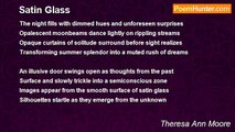 Theresa Ann Moore - Satin Glass
