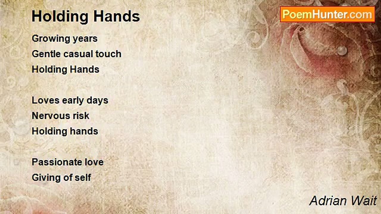 Adrian Wait - Holding Hands