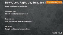 Hana 1225 - Down, Left, Right, Up, Step, See, Lie, Truth, Hate, Love, Happy