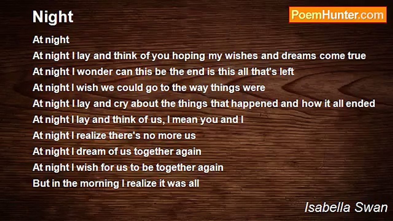 Isabella Swan - Night