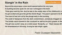 Paolo Giuseppe Mazzarello - Slangin' in the Rain