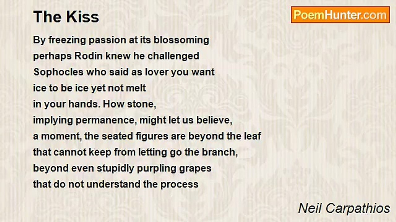 Neil Carpathios - The Kiss