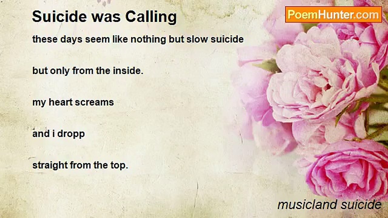 musicland suicide - Suicide was Calling