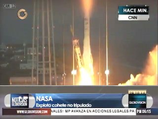 La Nasa explota cohete no tripulado