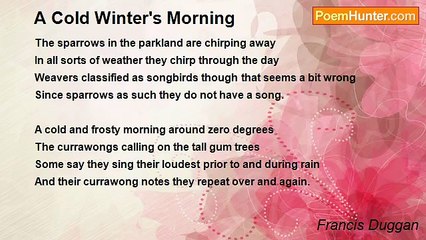 Francis Duggan - A Cold Winter's Morning