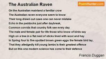 Francis Duggan - The Australian Raven