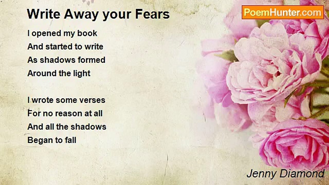 Jenny Diamond - Write Away your Fears