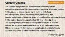 Francis Duggan - Climate Change