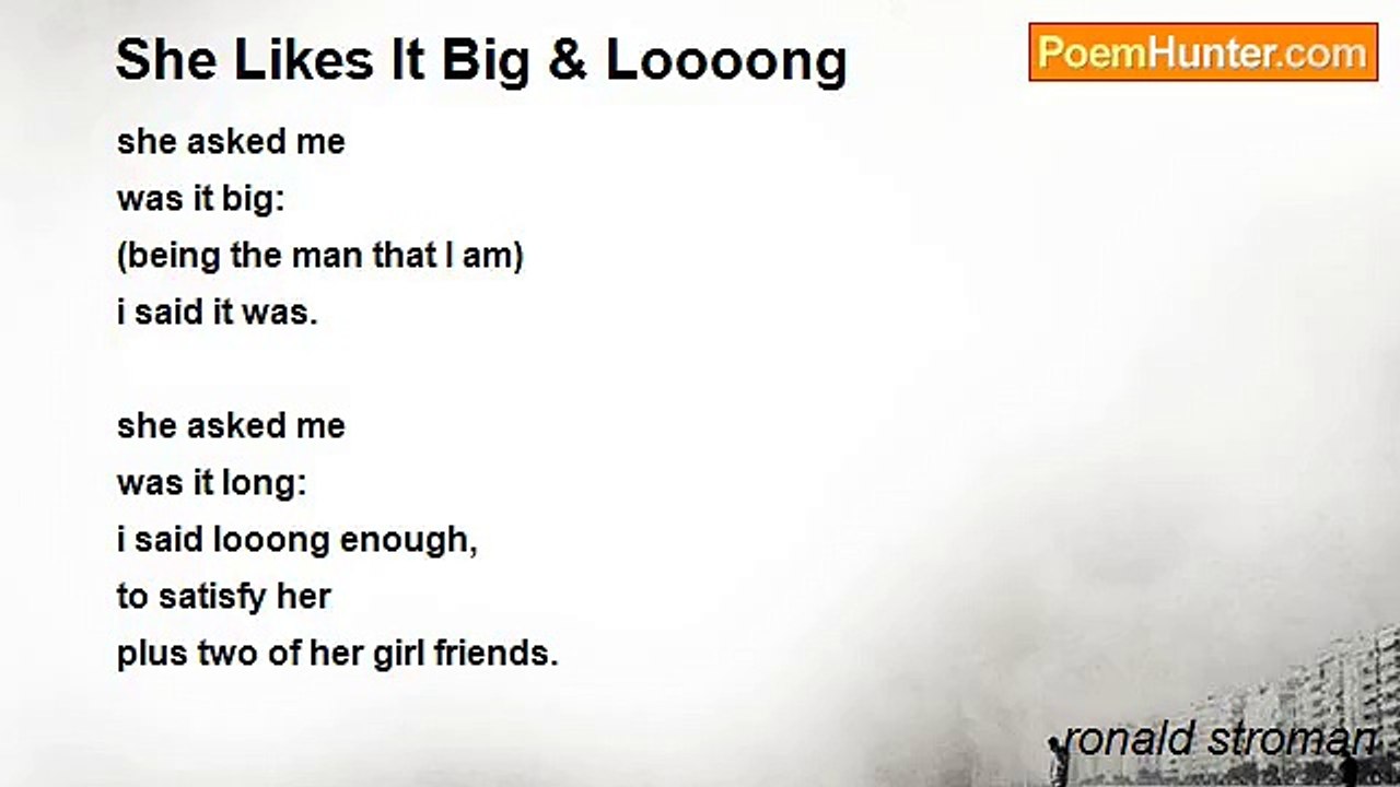 ronald stroman - She Likes It Big & Loooong